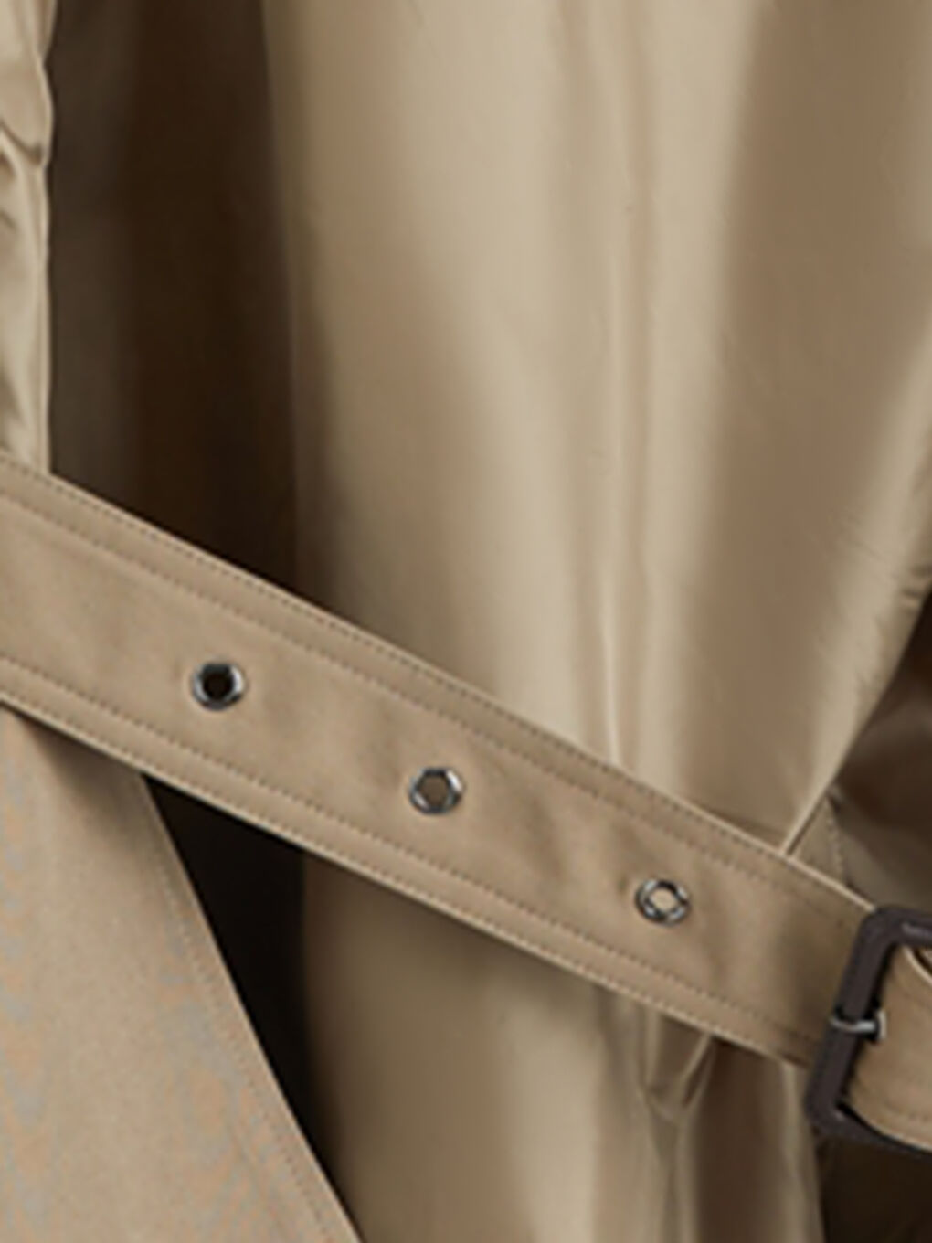 Kahverengi Standart Kalıp Erkek Trençkot-6