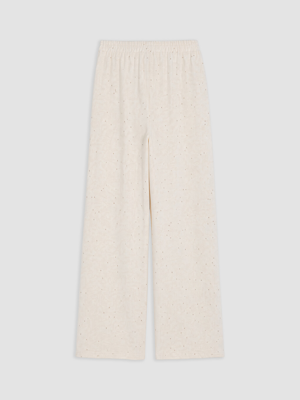 Crew Neck Patterned Women's Pyjamas Set-8