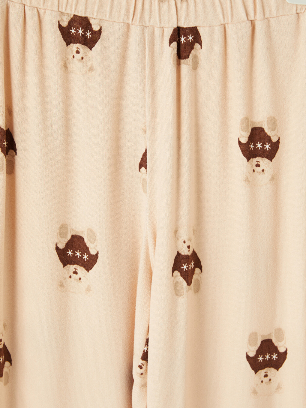 Gemustertes Damen-polar-pyjama-set-8