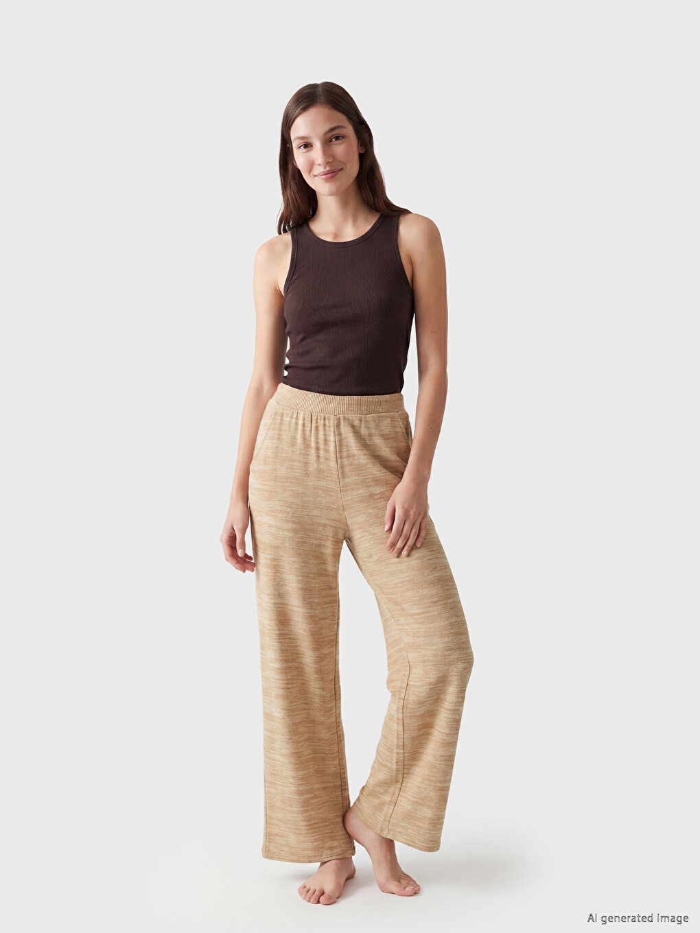Wide Leg Women's Pyjamas Bottom
