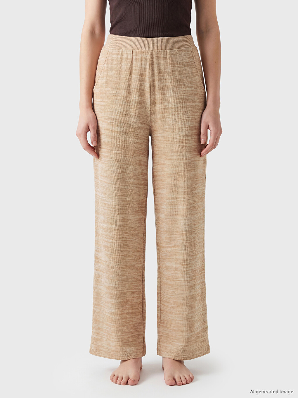 Wide Leg Women's Pyjamas Bottom-1