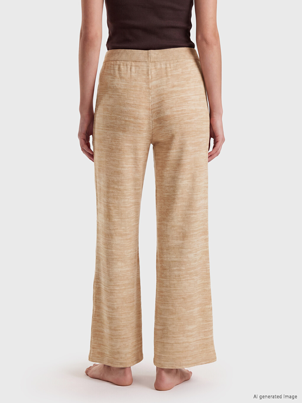 Wide Leg Women's Pyjamas Bottom-3