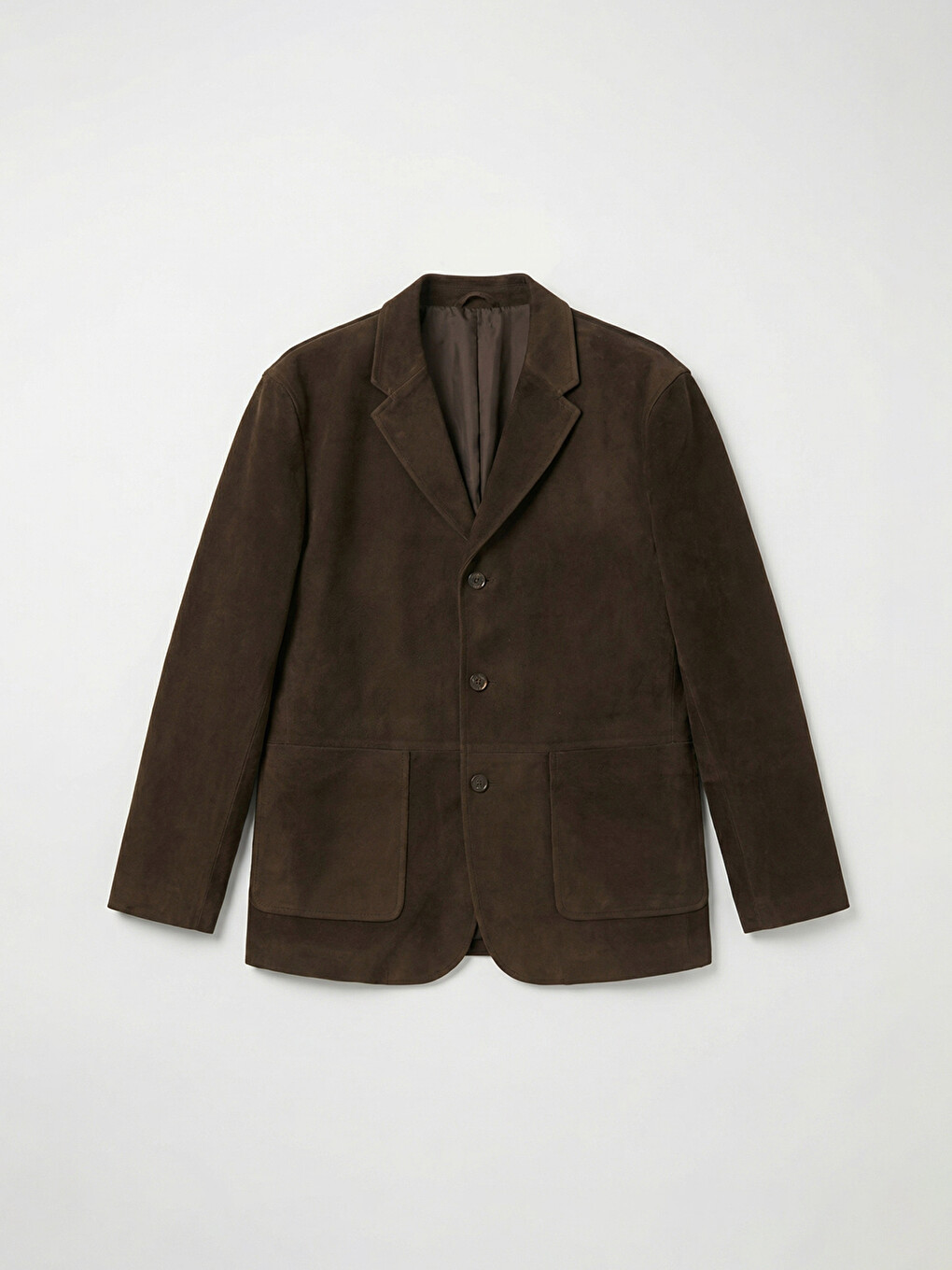 Kahverengi Standart Kalıp  Erkek Blazer Ceket-6