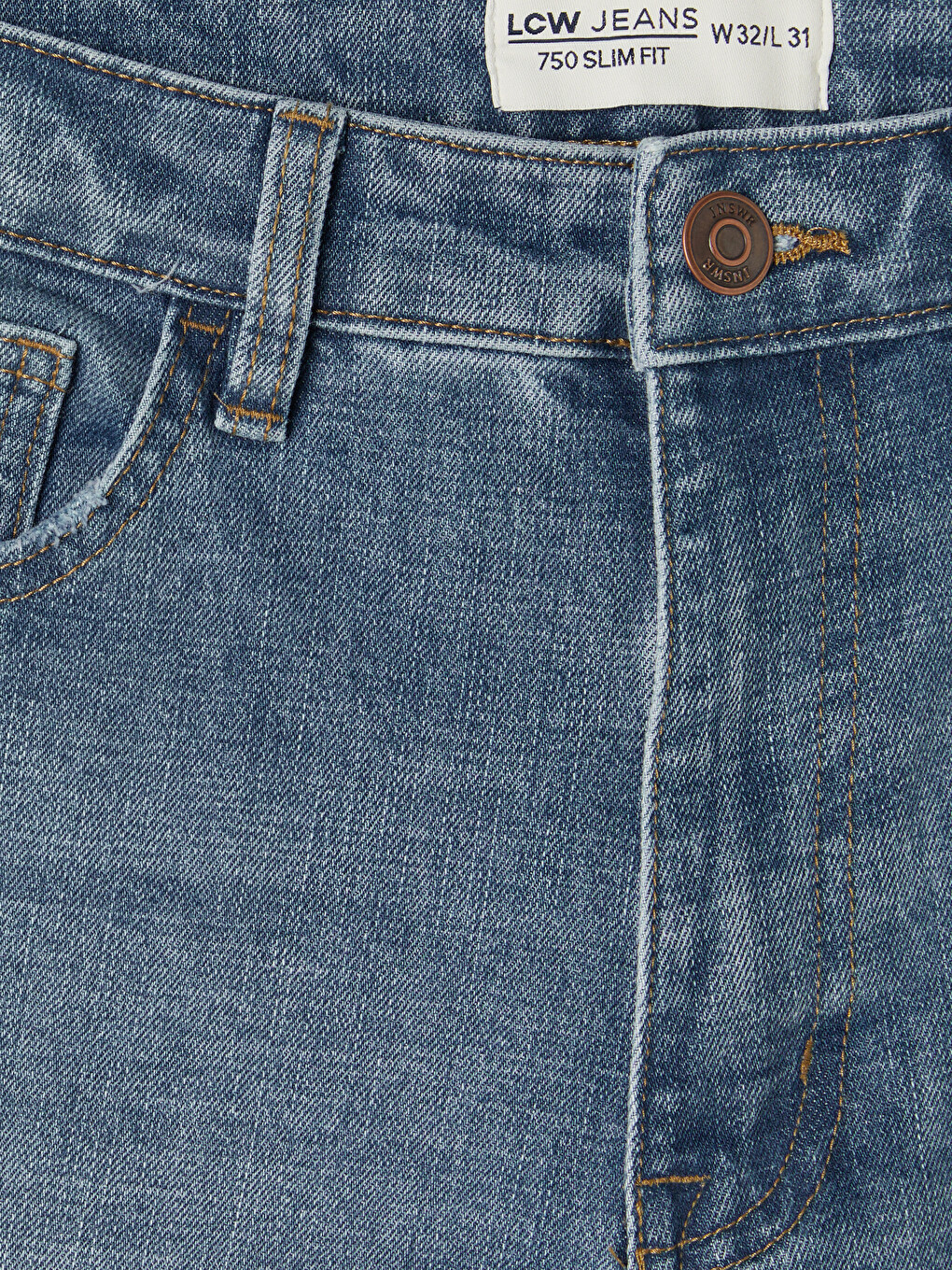 750 Slim Fit Erkek Jean Pantolon-4