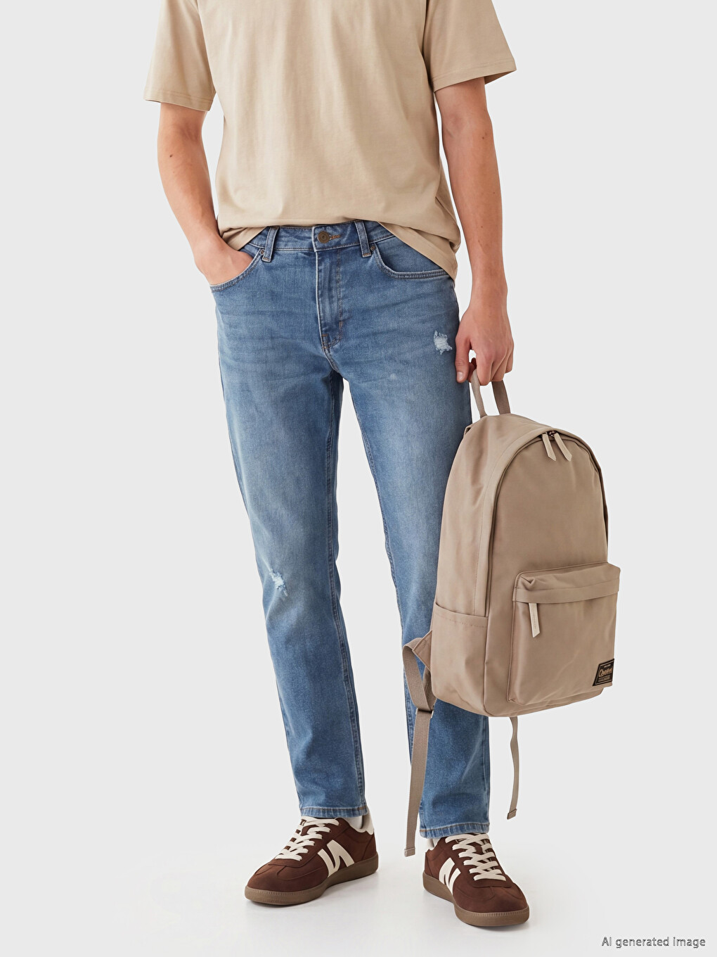 750 Slim Fit Erkek Jean Pantolon-1