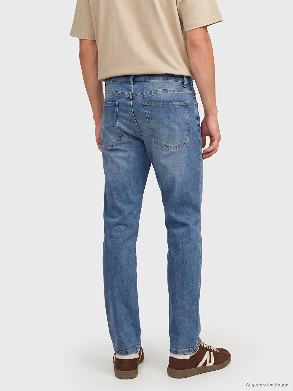 750 Slim Fit Erkek Jean Pantolon-2