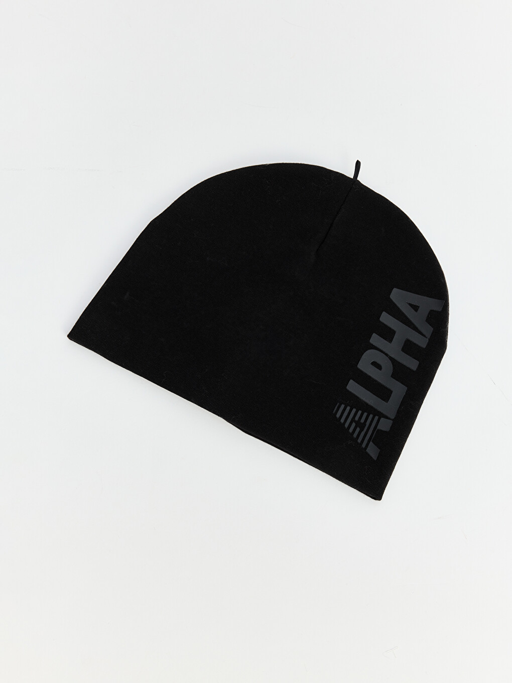 Text Printed Boys' Beanie