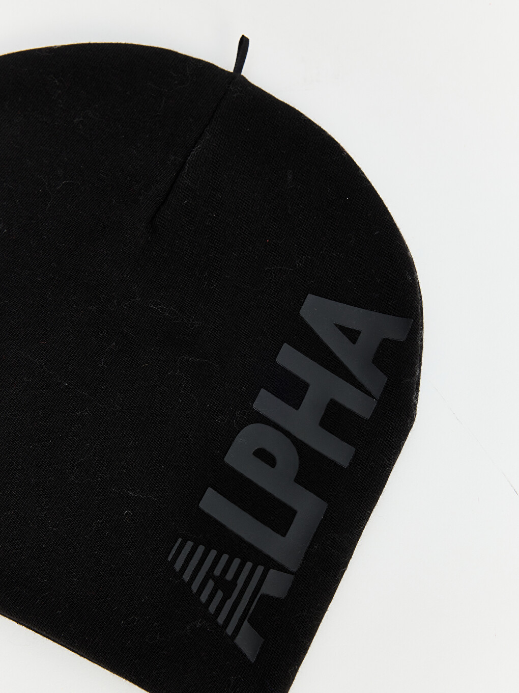 Text Printed Boys' Beanie-1