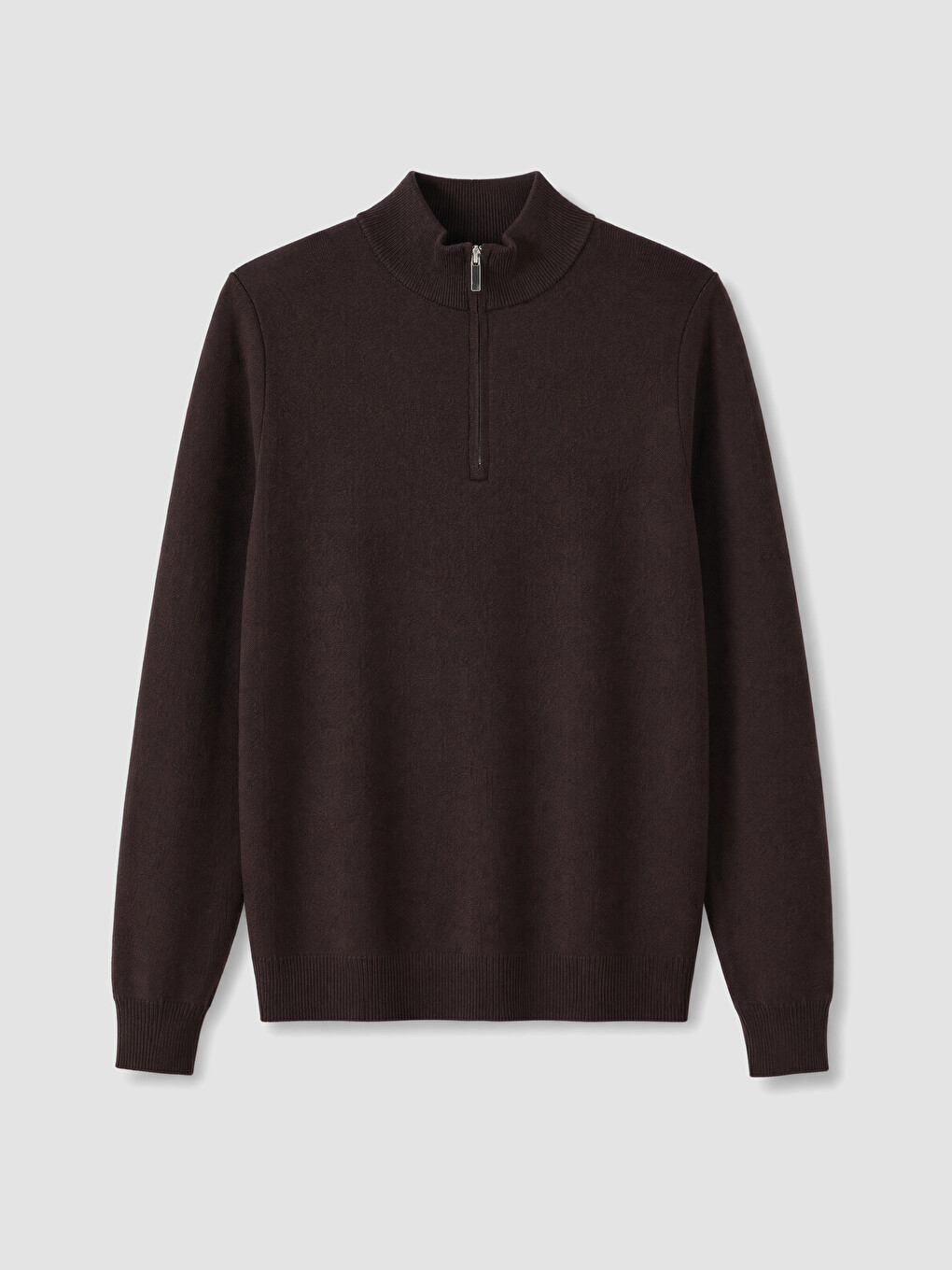 Half-zip Turtleneck Men's Knitwear Sweater-4
