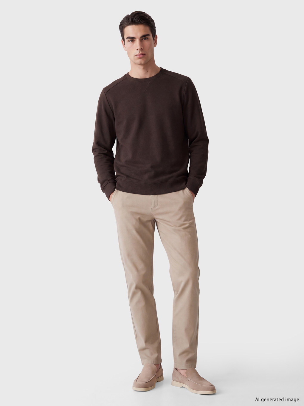 Sweatshirt پیاوان Crew Neck-1