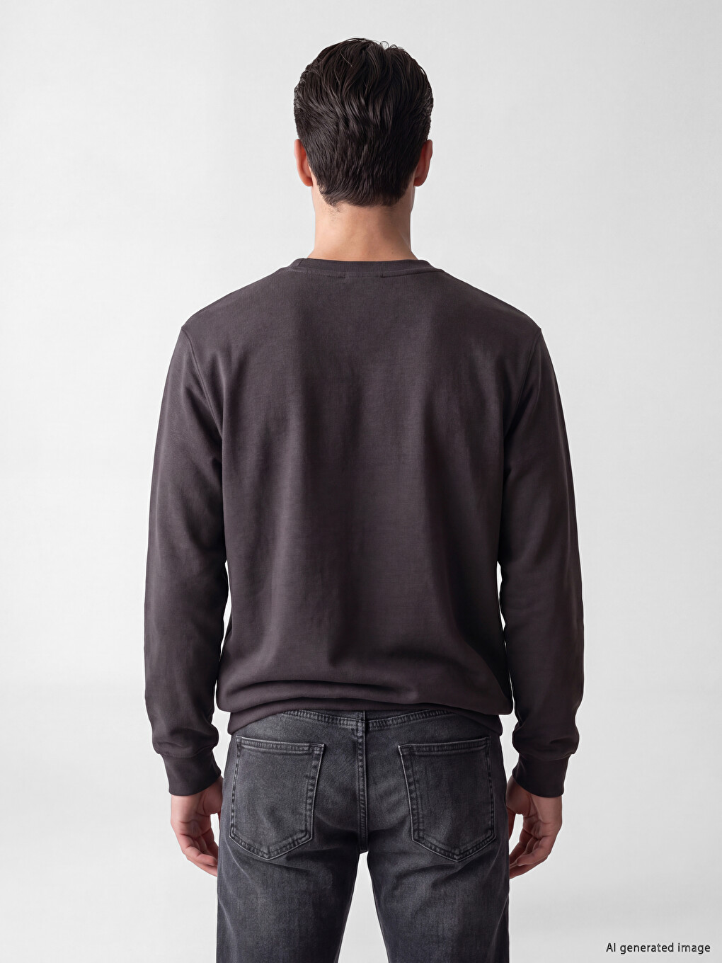 Man Anthracite Sweatshirt-2