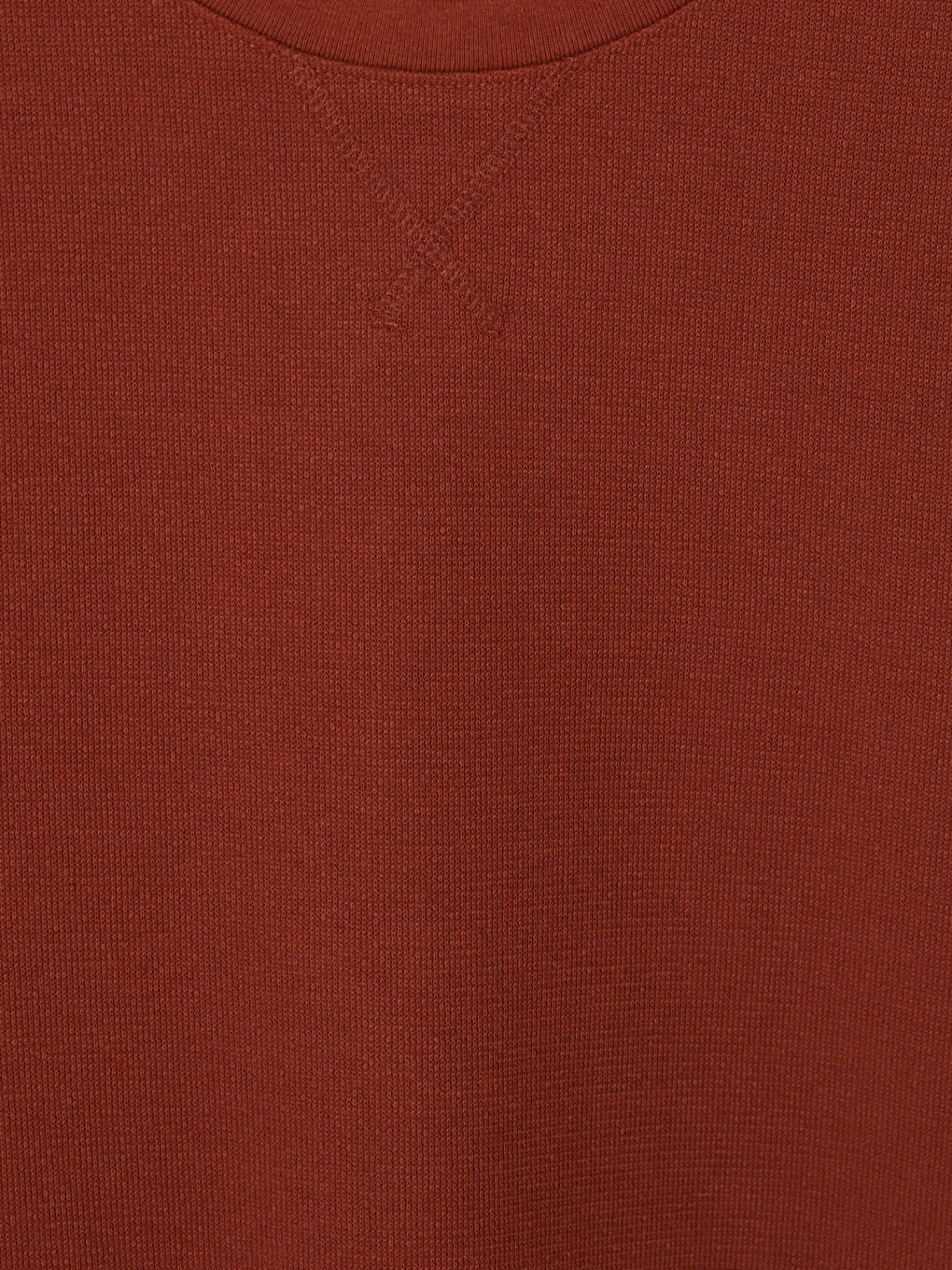 Mashkull Ngjyre Kafe Sweatshirt-4
