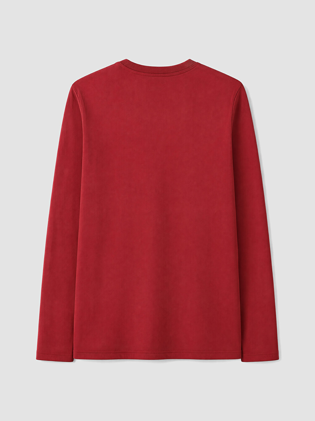 Crew Neck Long Sleeve Jersey Men's T-shirt-5