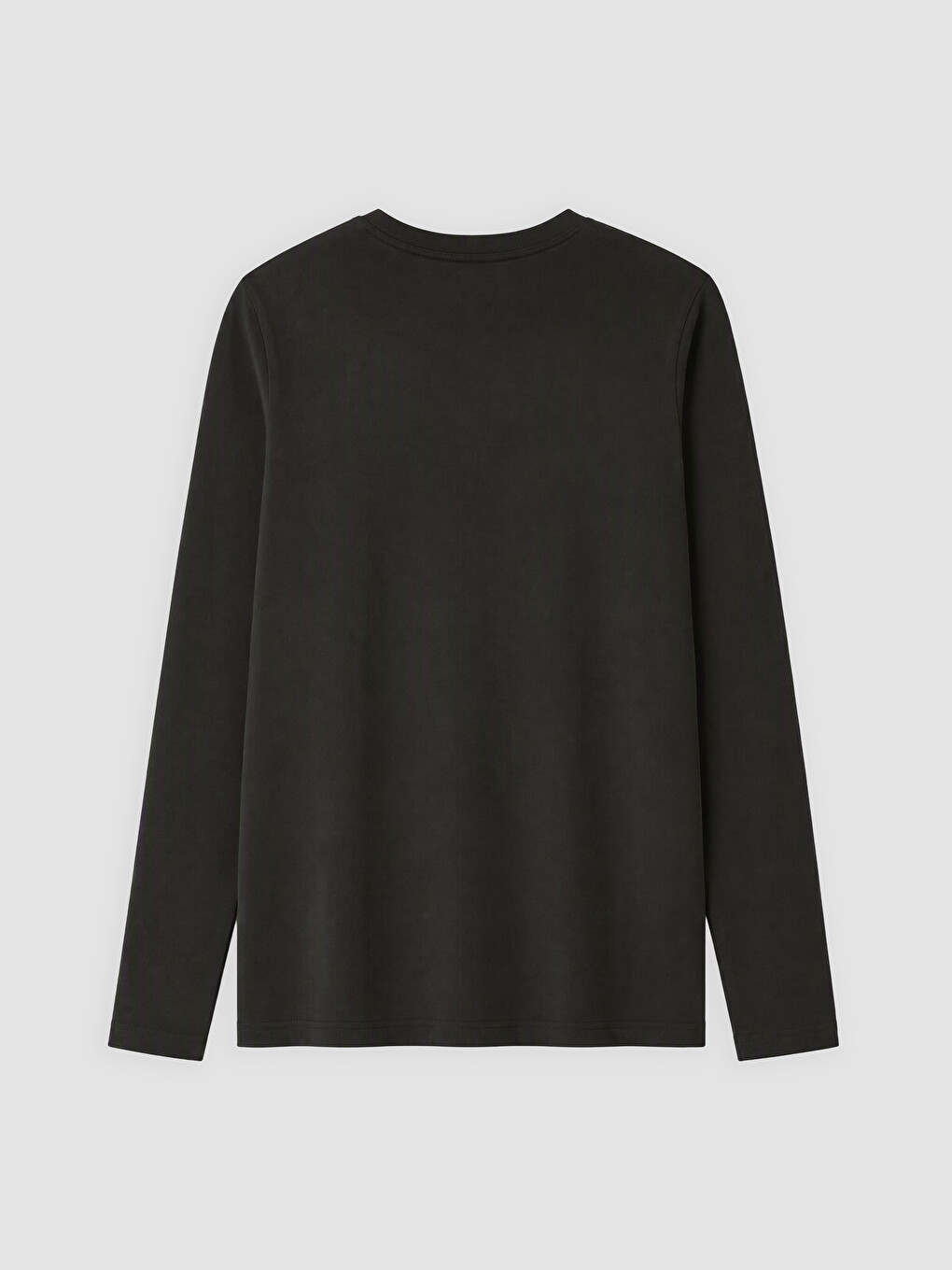 Crew Neck Long Sleeve Jersey Men's T-shirt-4