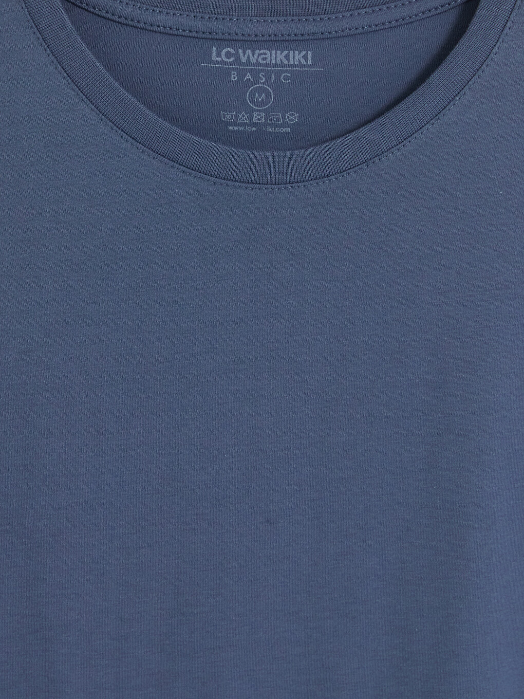 Crew Neck Long Sleeve Jersey Men's T-shirt-5