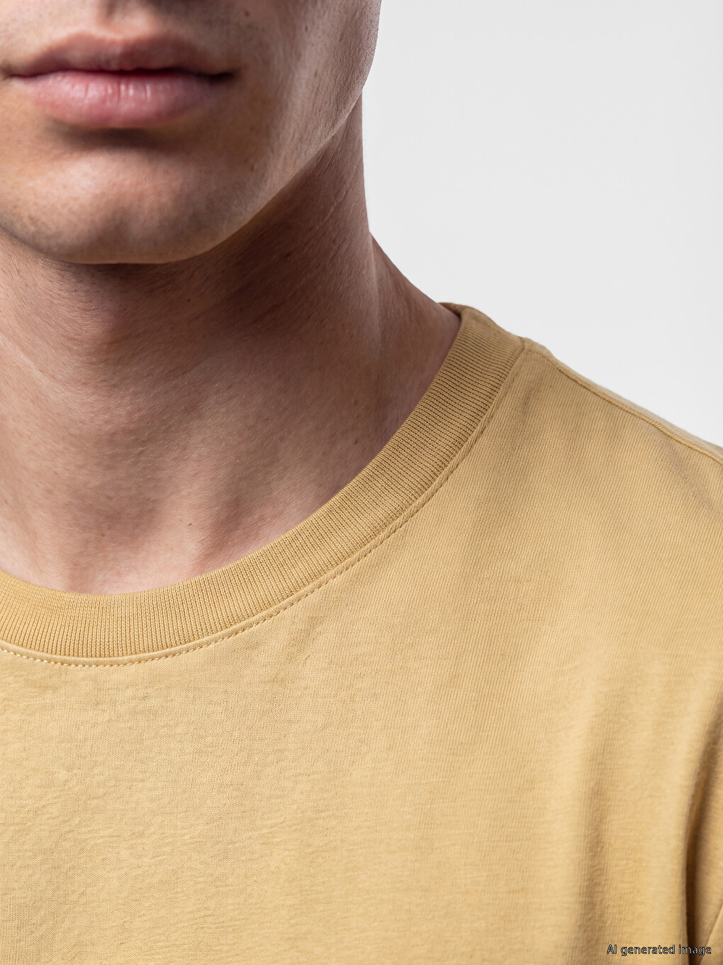 Crew Neck Long Sleeve Jersey Men's T-shirt-2
