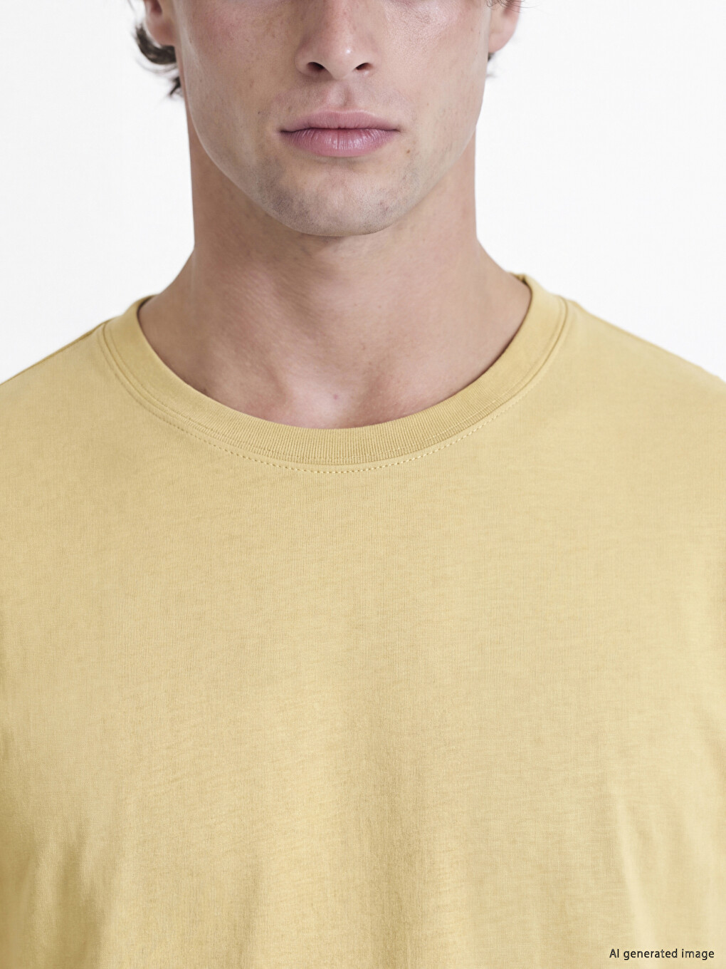 Crew Neck Long Sleeve Jersey Men's T-shirt-3
