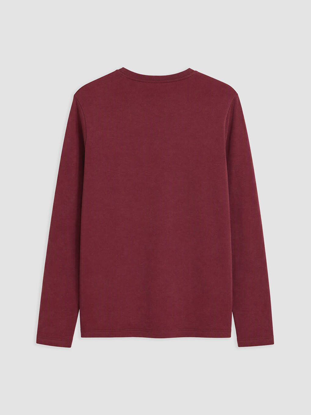 Crew Neck Long Sleeve Jersey Men's T-shirt-1