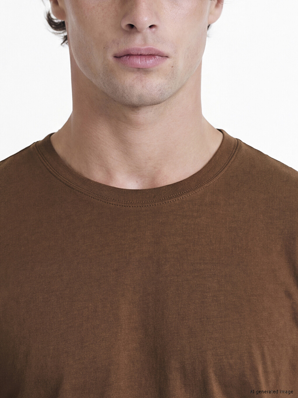 Crew Neck Long Sleeve Jersey Men's T-shirt-2