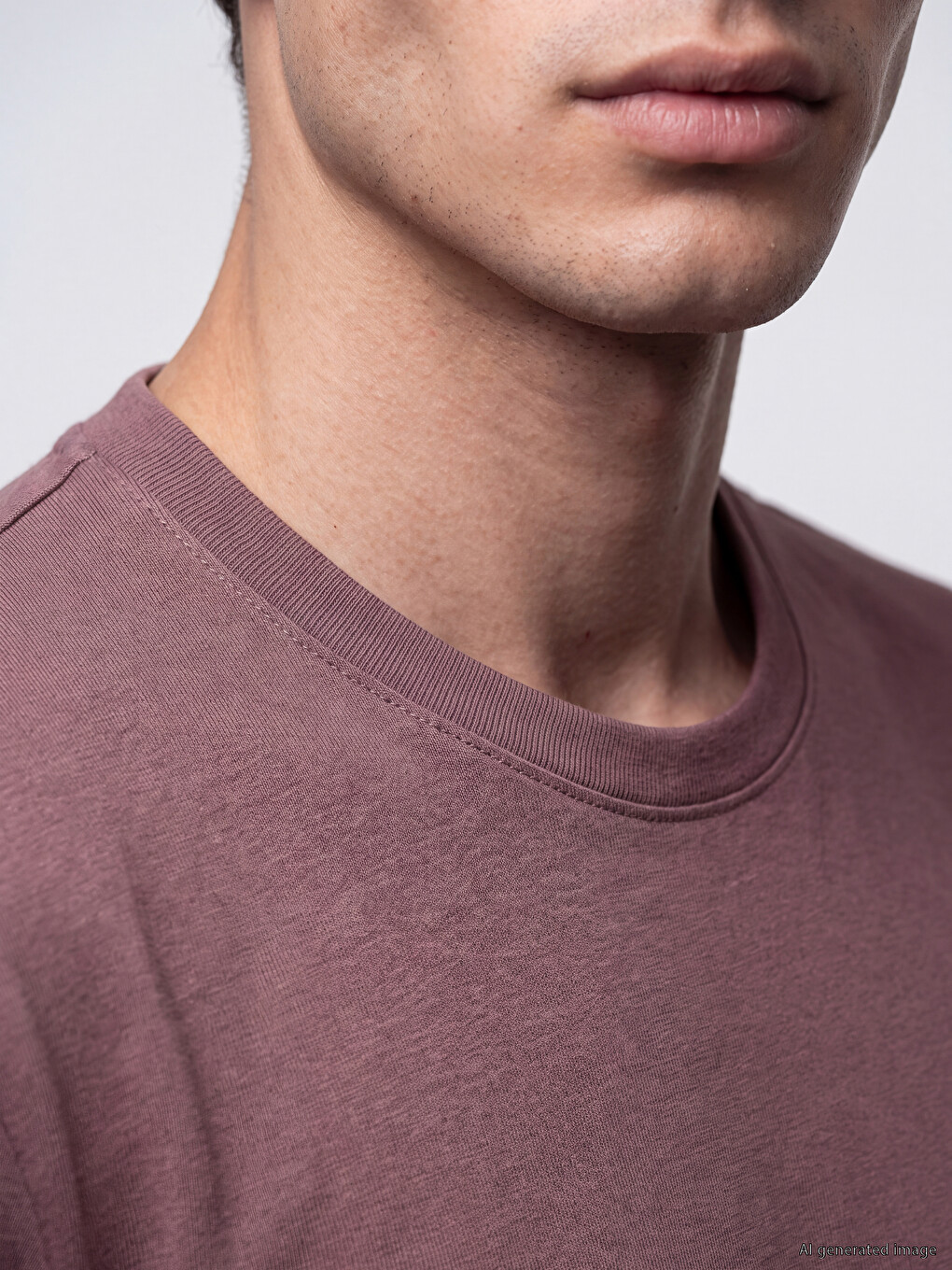 T-shirt Me Jakë Të Rrumbullakët Dhe Mëngë Të Gjata Për Burra-2