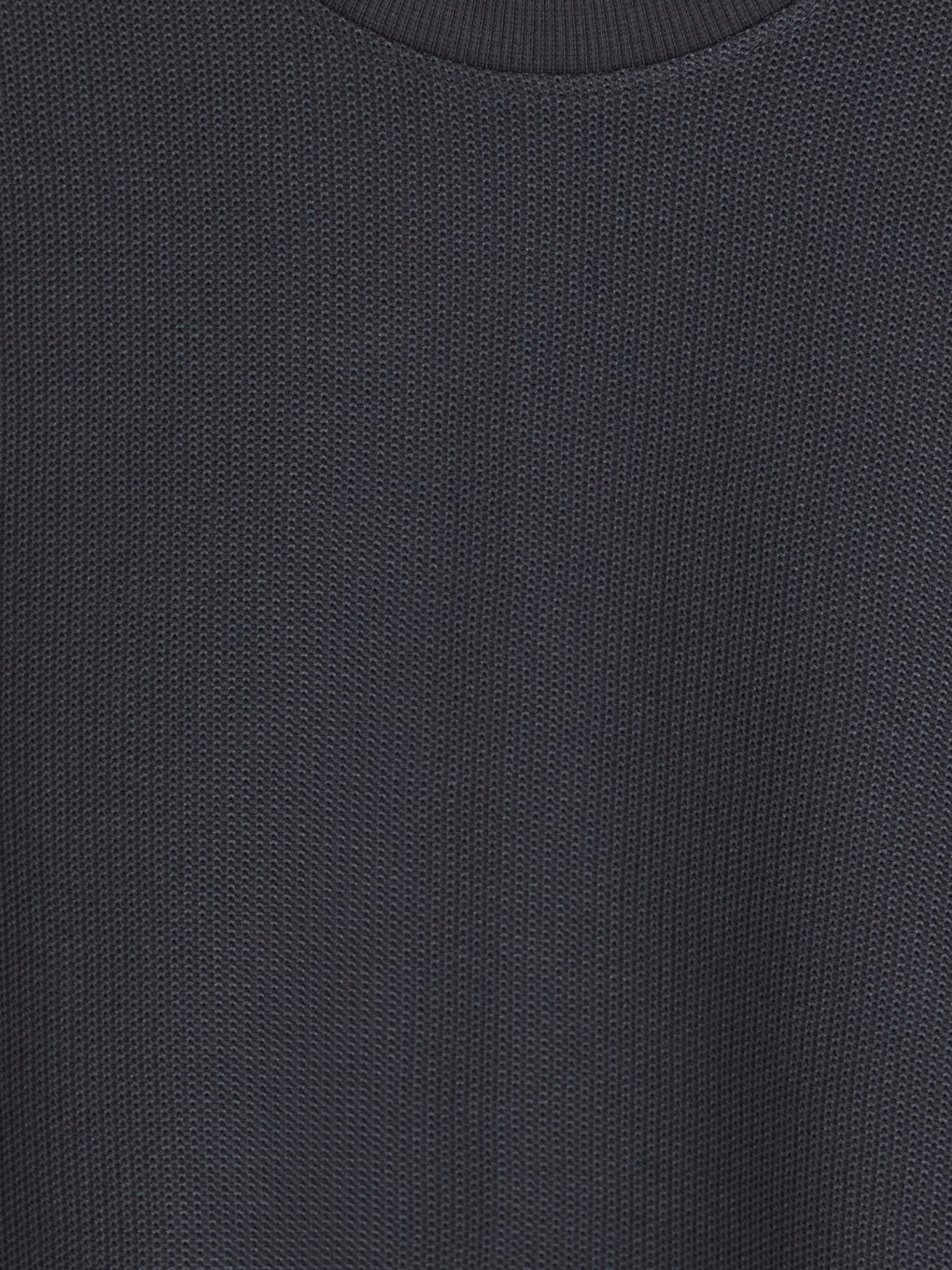 İndigo Bisiklet Yaka Erkek Kalın Sweatshirt-1