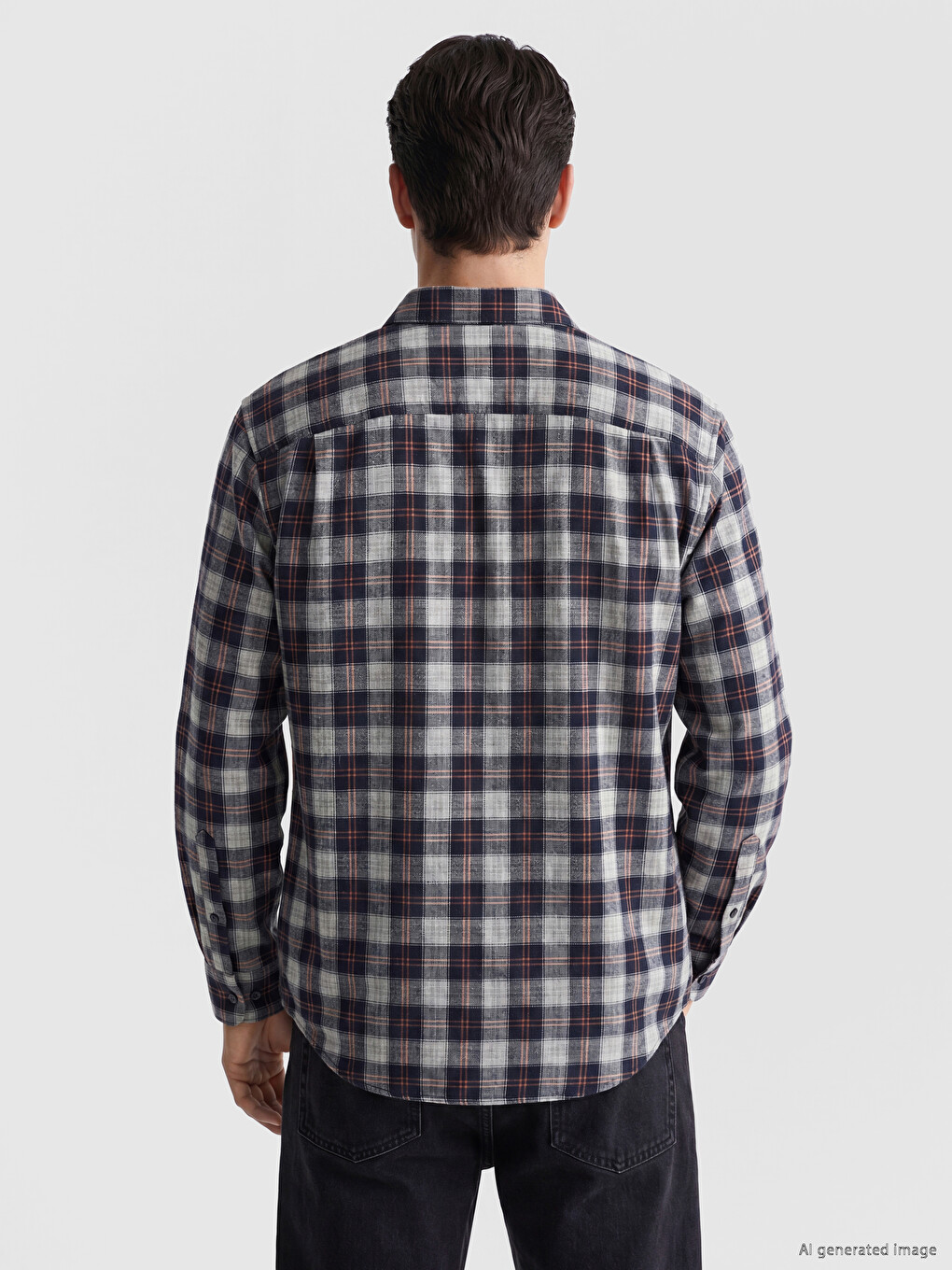 Man Grey Shirt-2