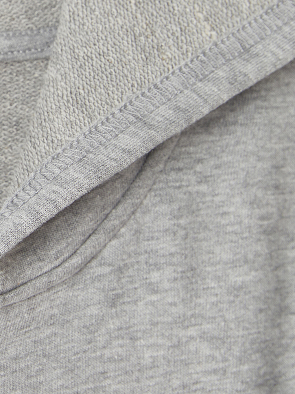 Gri Kapüşonlu Erkek Çocuk Fermuarlı Sweatshirt-1