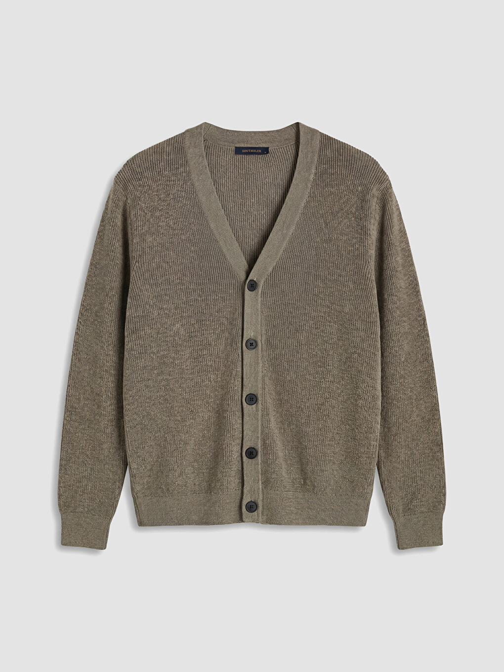 Man Beige Cardigan-4
