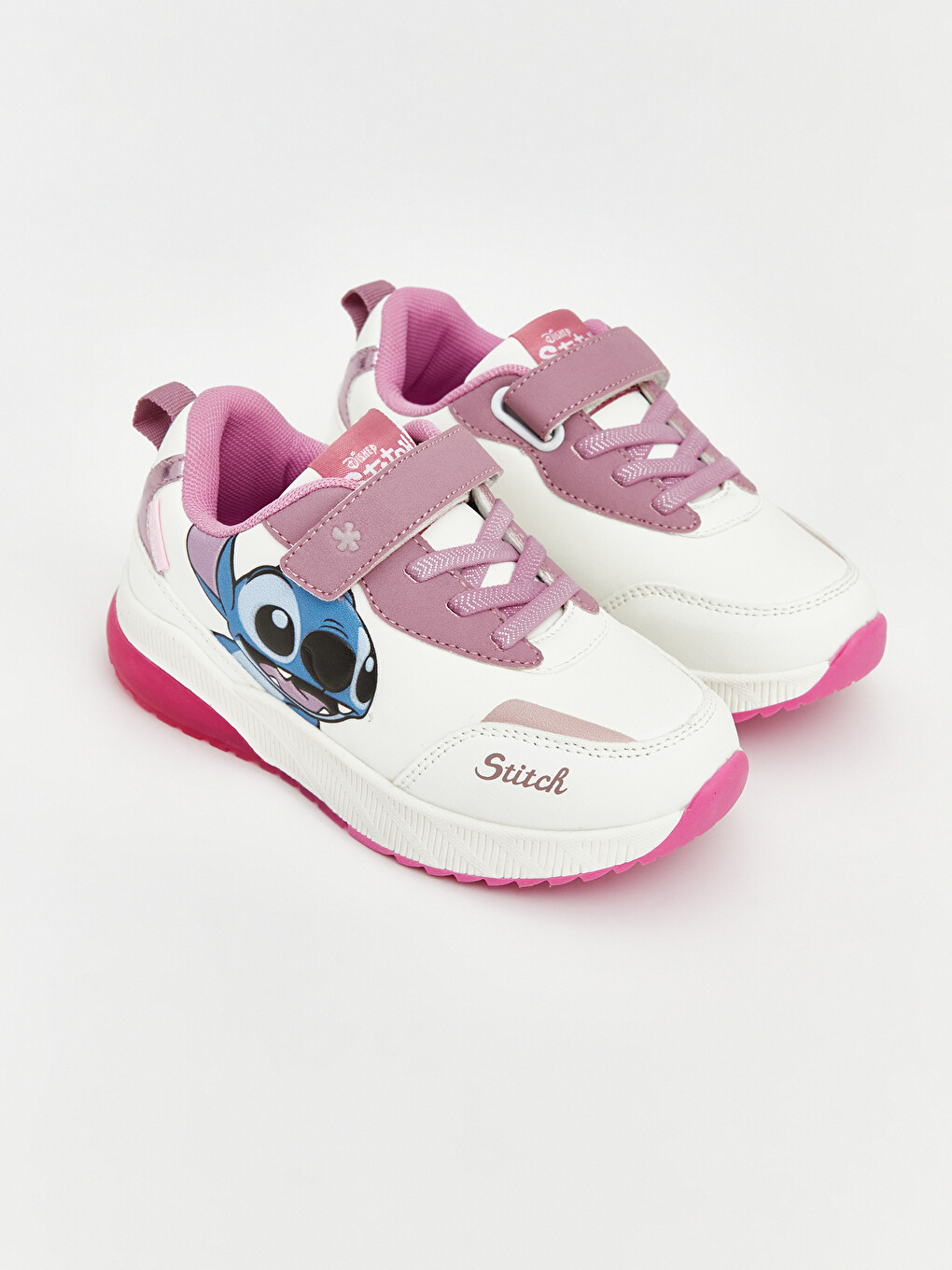 Stitch Printed Girls' Sneakers