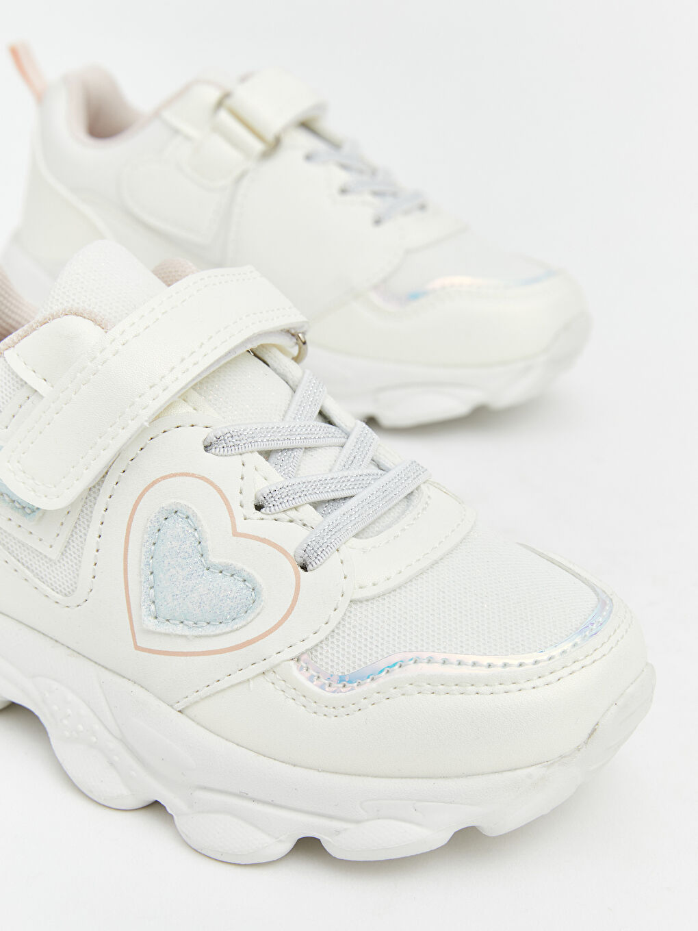 Girl WHITE Sneakers-2