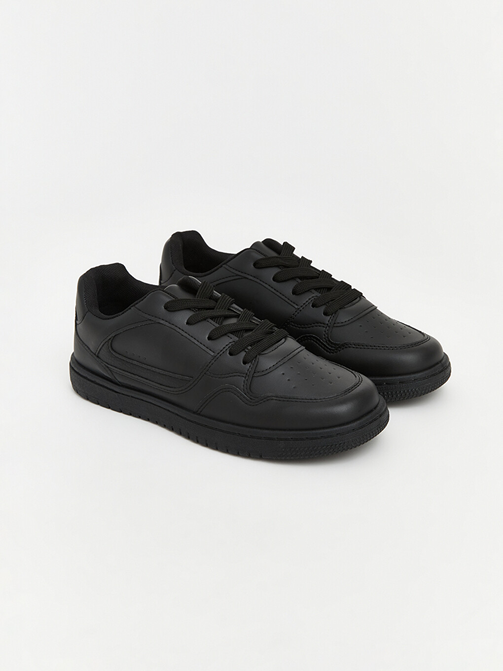 Faux Leather Boys' Sneaker