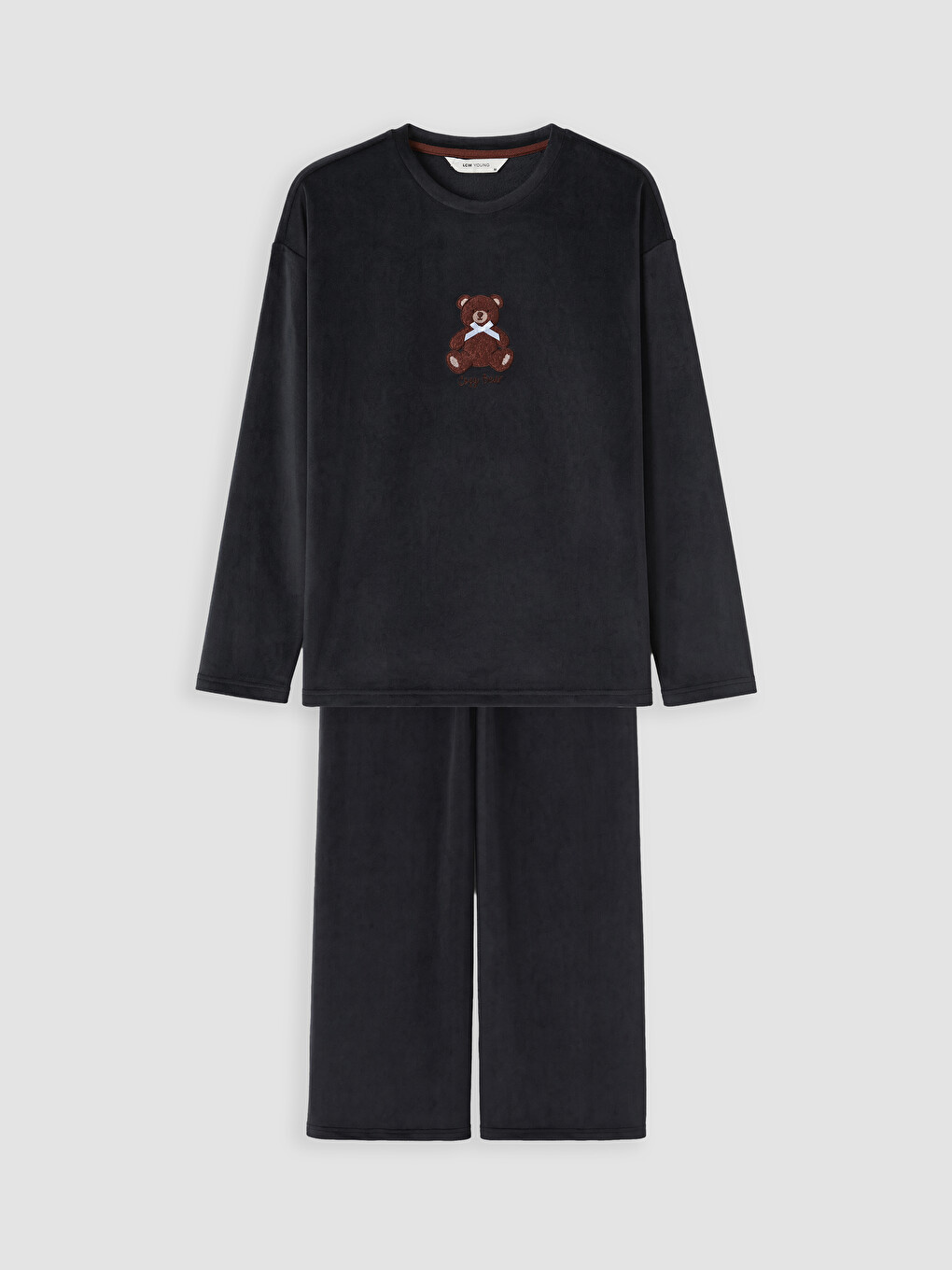 Woman Black Pyjama Set-4