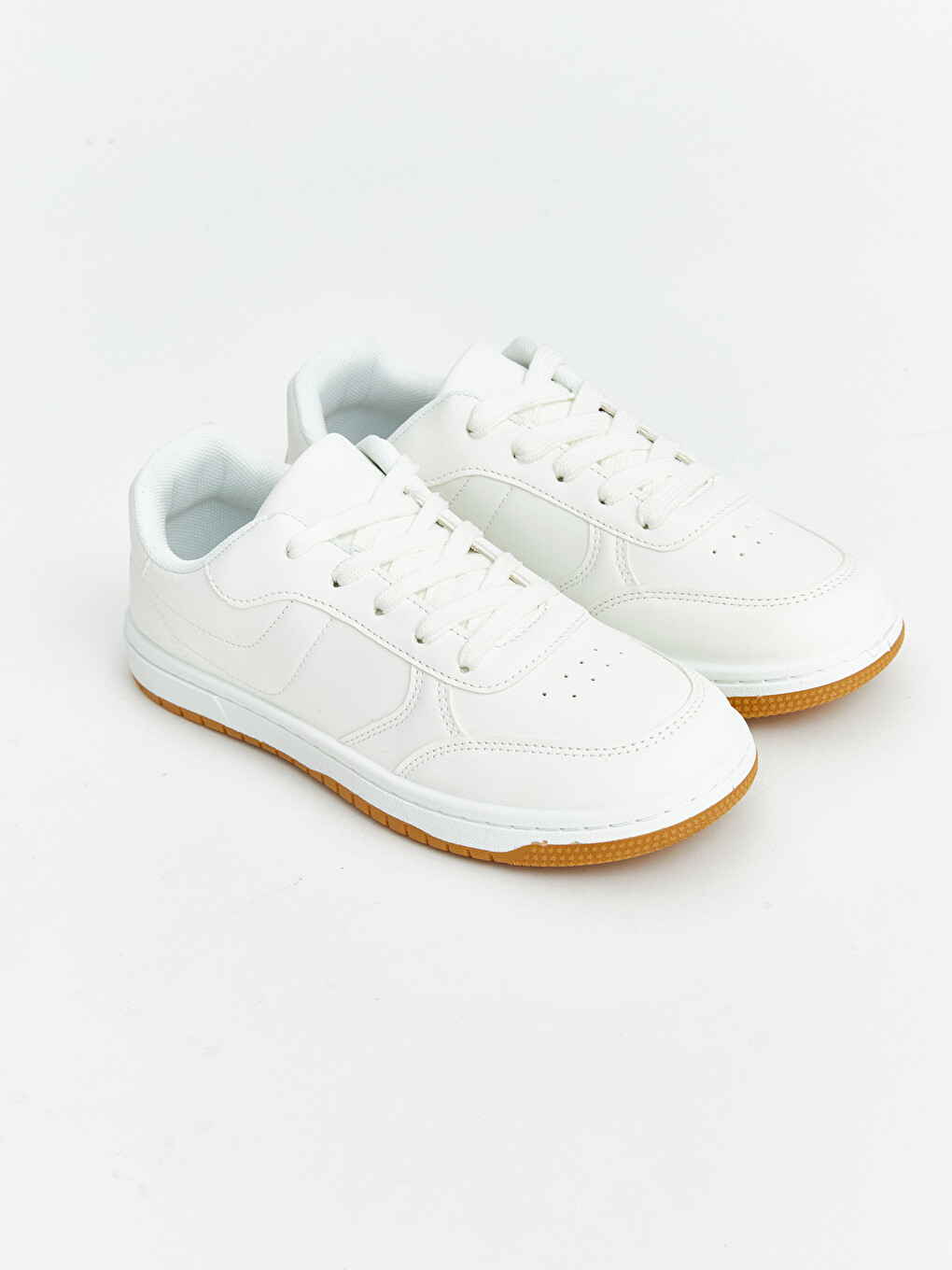 Faux Leather Boys' Sneakers