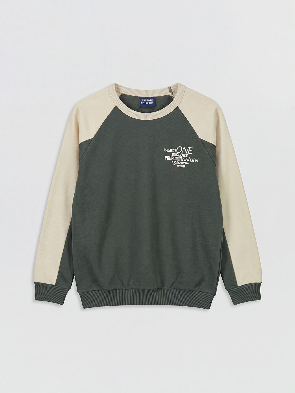 Yeşil Baskılı Erkek Çocuk Eşofman Takım-1