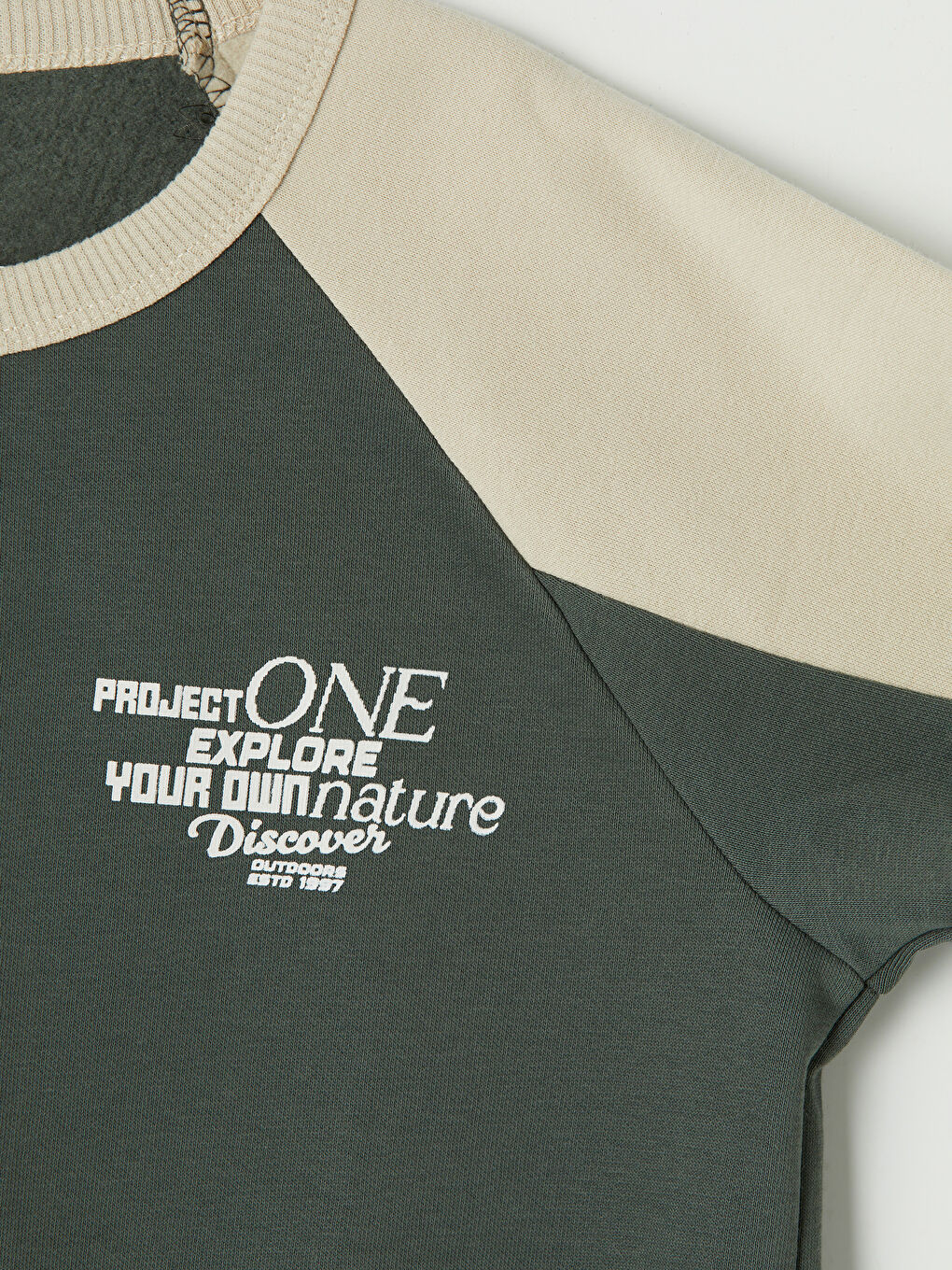 Yeşil Baskılı Erkek Çocuk Eşofman Takım-5