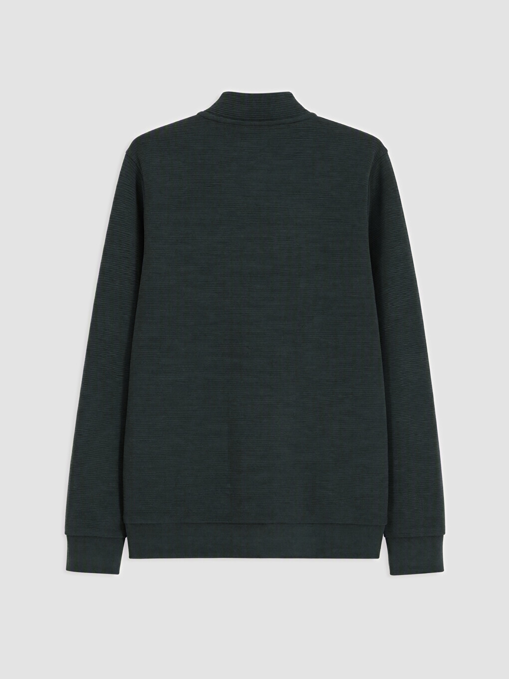 Baseball Collar Men's Zip-up Sweatshirt-5