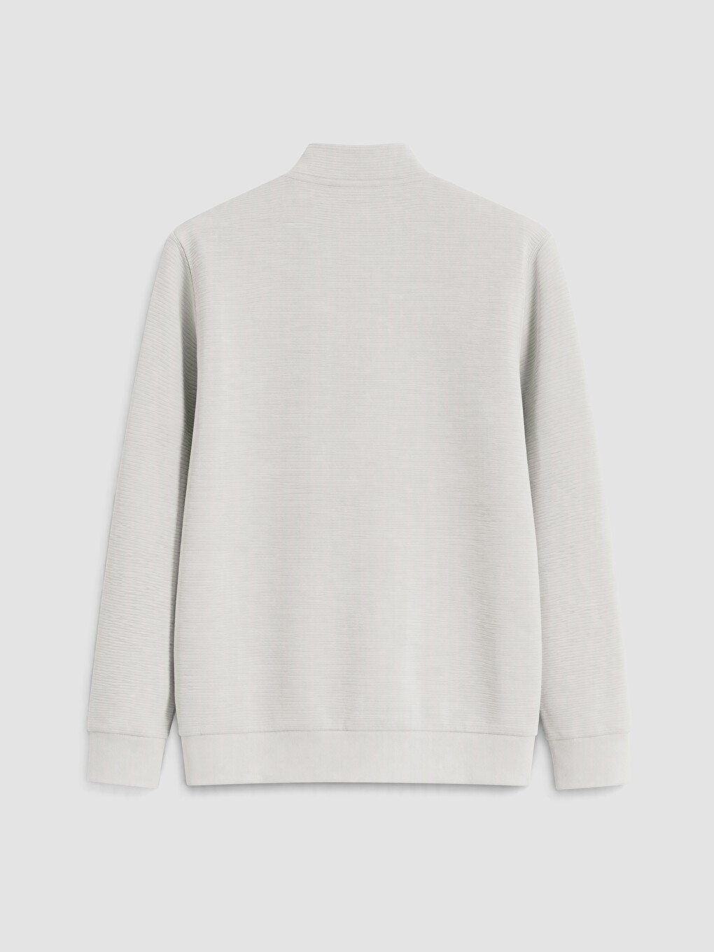 Baseball Collar Zip-up Sweatshirt-6