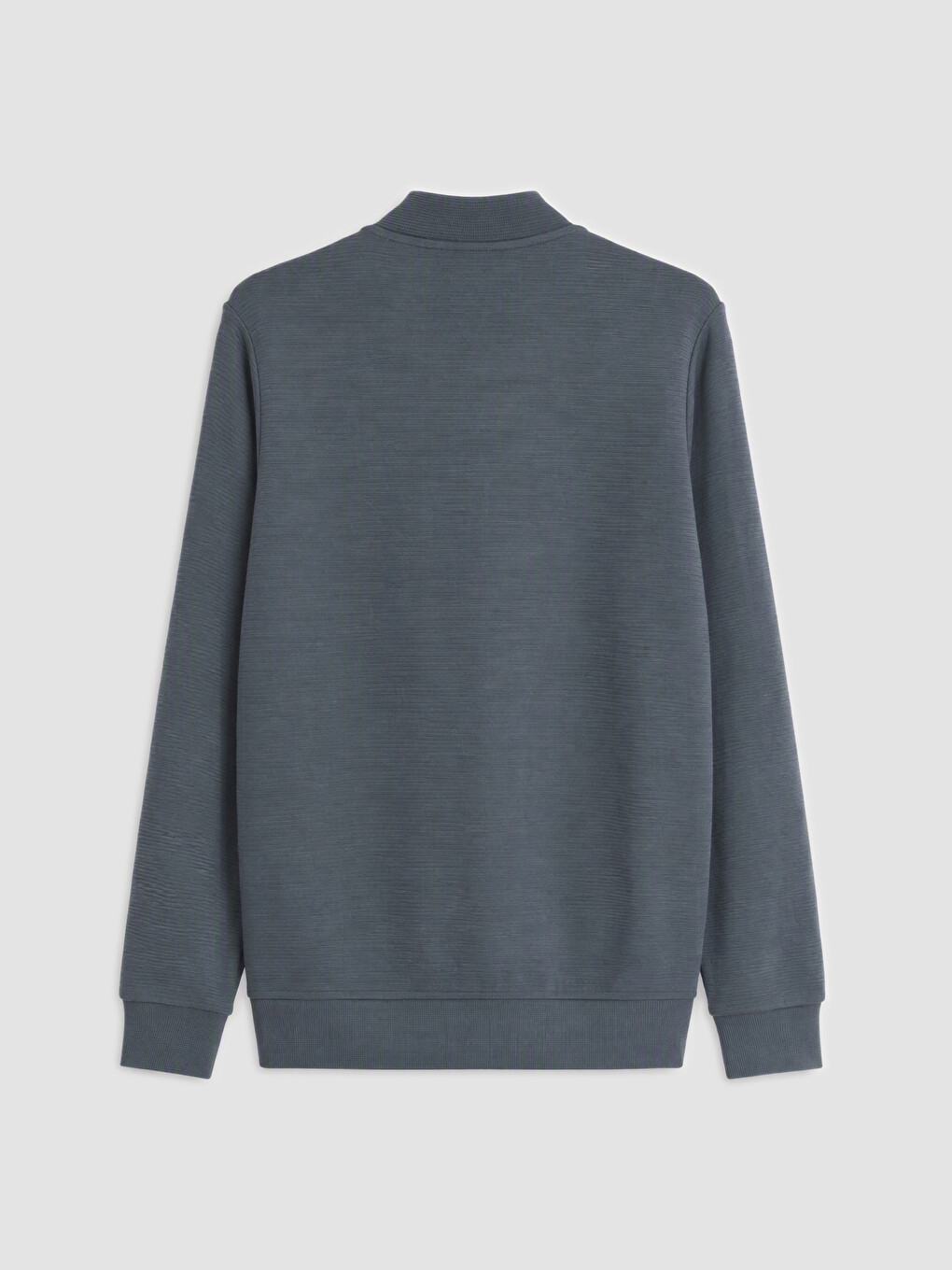 Baseball Collar Men's Zip-up Sweatshirt-5
