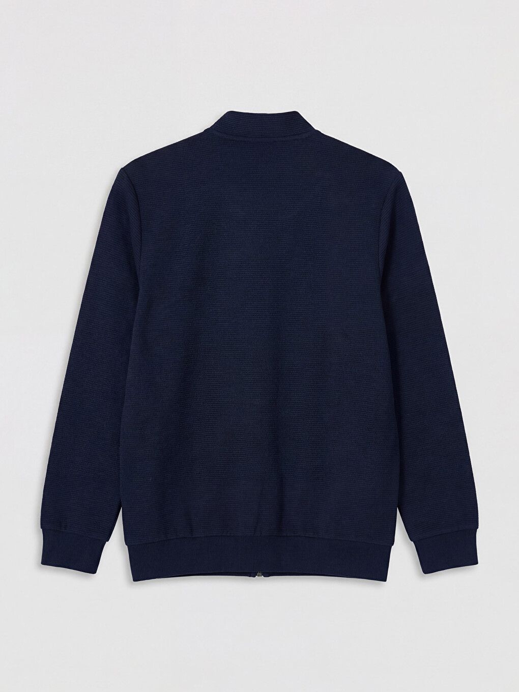 Baseballkragen Herren Reißverschluss-sweatshirt-5