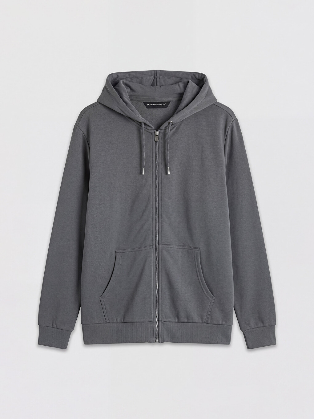 Hooded Men's Zip-up Sweatshirt-3