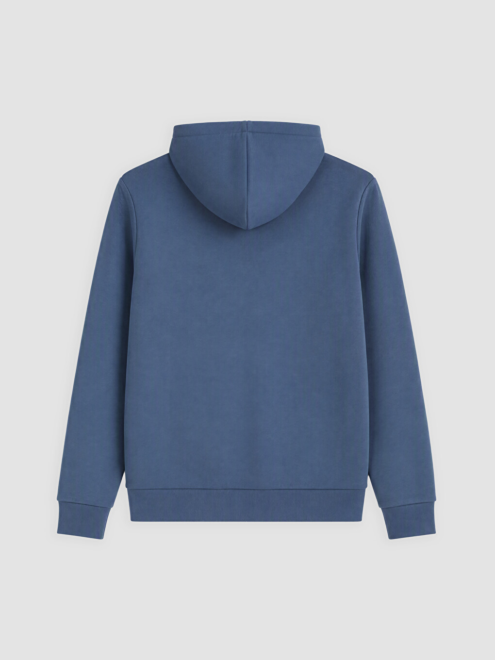 Man Navy Zip-up Sweatshirt-1