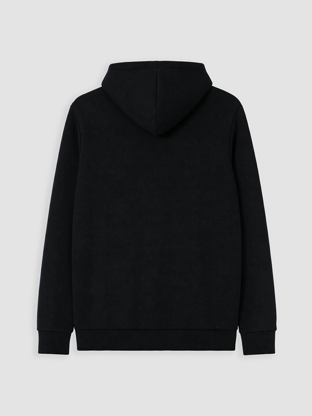 Yeşil Kapüşonlu Erkek Fermuarlı Sweatshirt-2