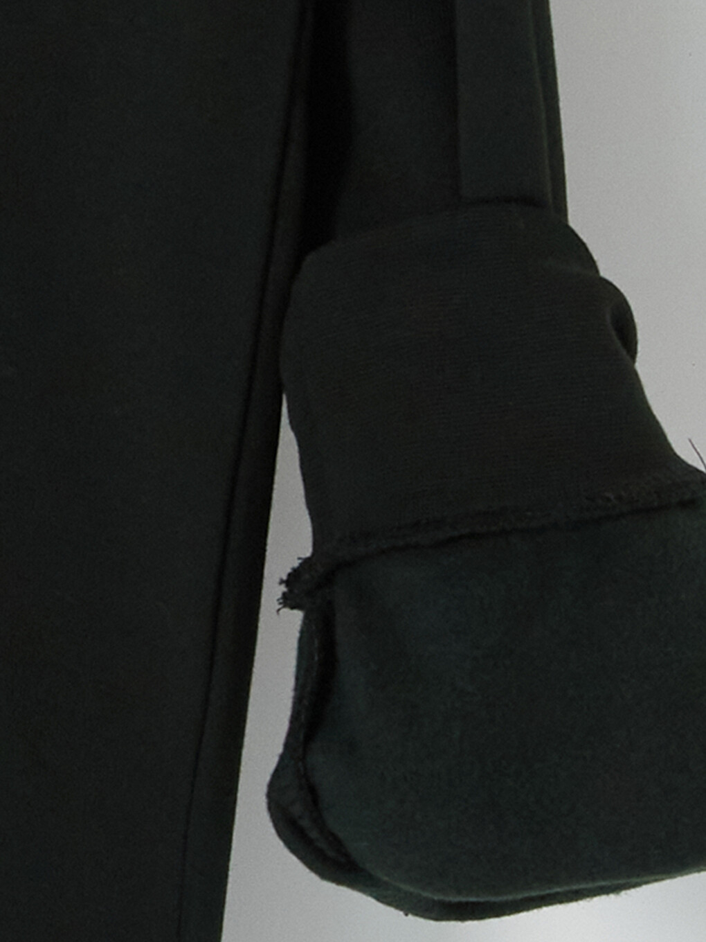 Yeşil Kapüşonlu Erkek Fermuarlı Sweatshirt-3