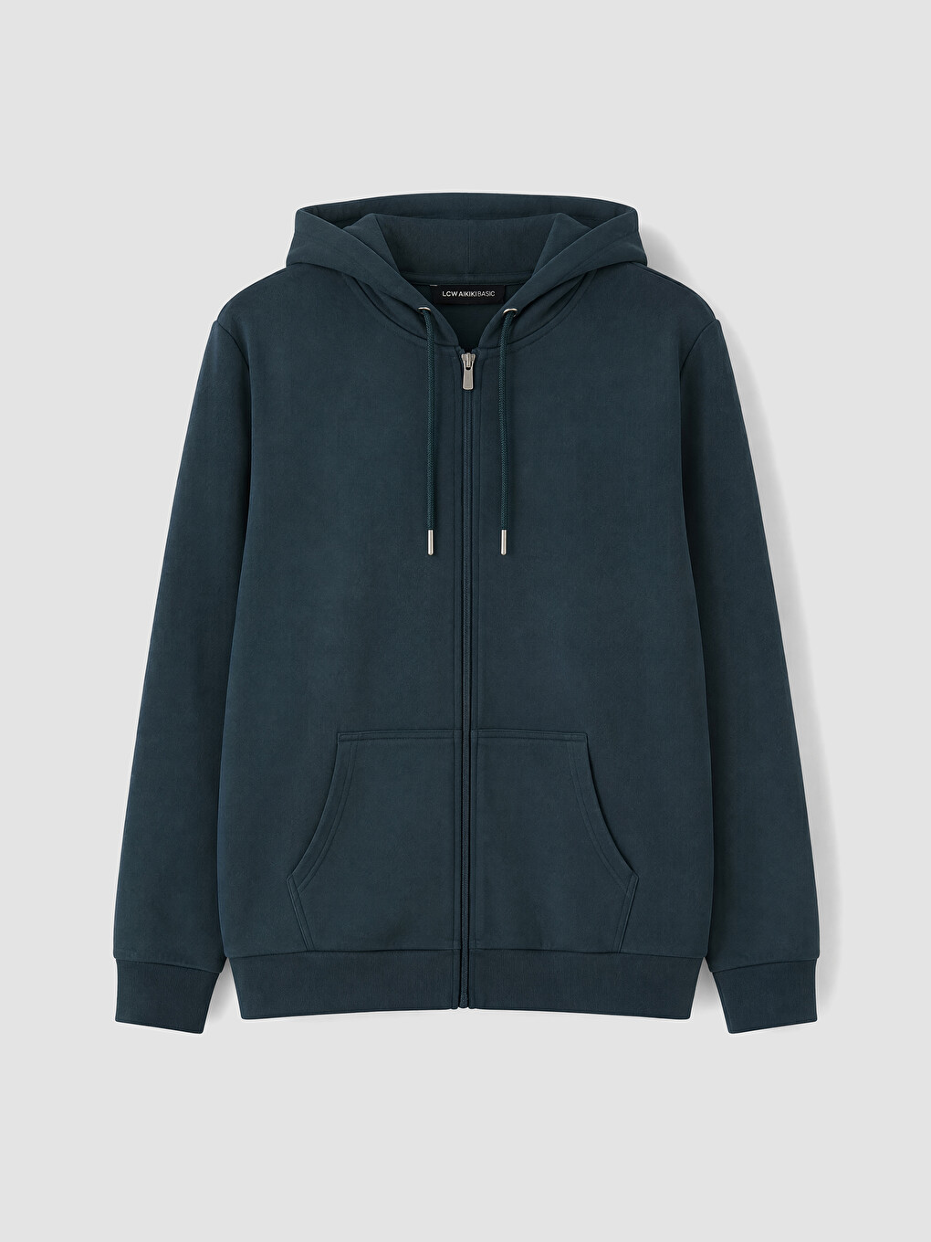 Hooded Men's Zip-up Sweatshirt-3