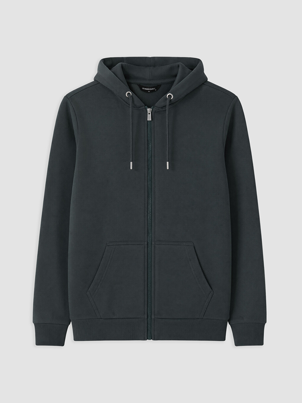 Hooded Men's Zip-up Sweatshirt-4