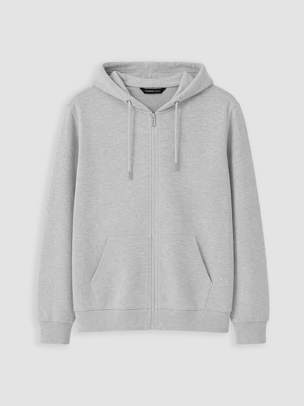 Hooded Men's Zip-up Sweatshirt-3