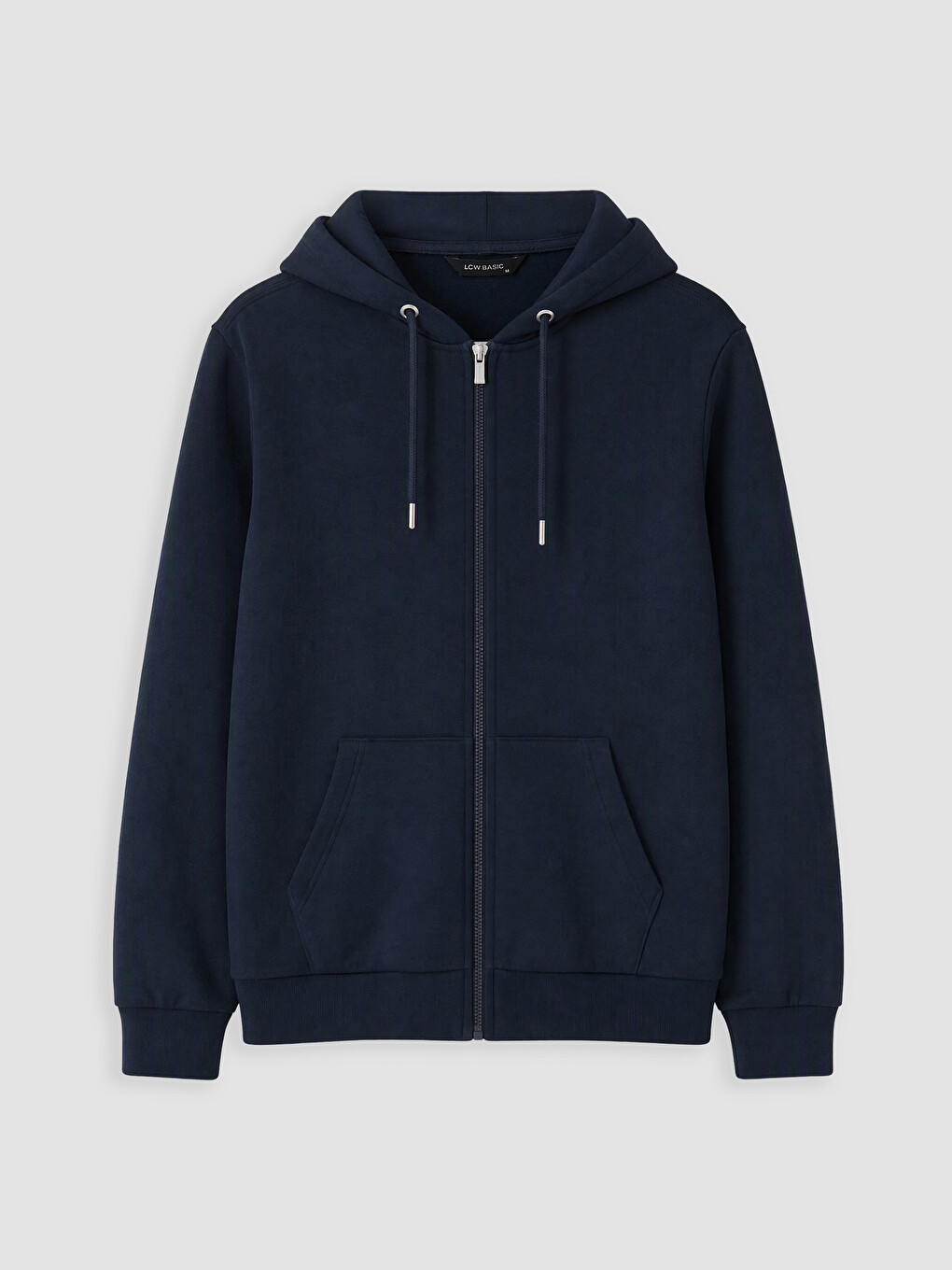 Hooded Men's Zip-up Sweatshirt-3