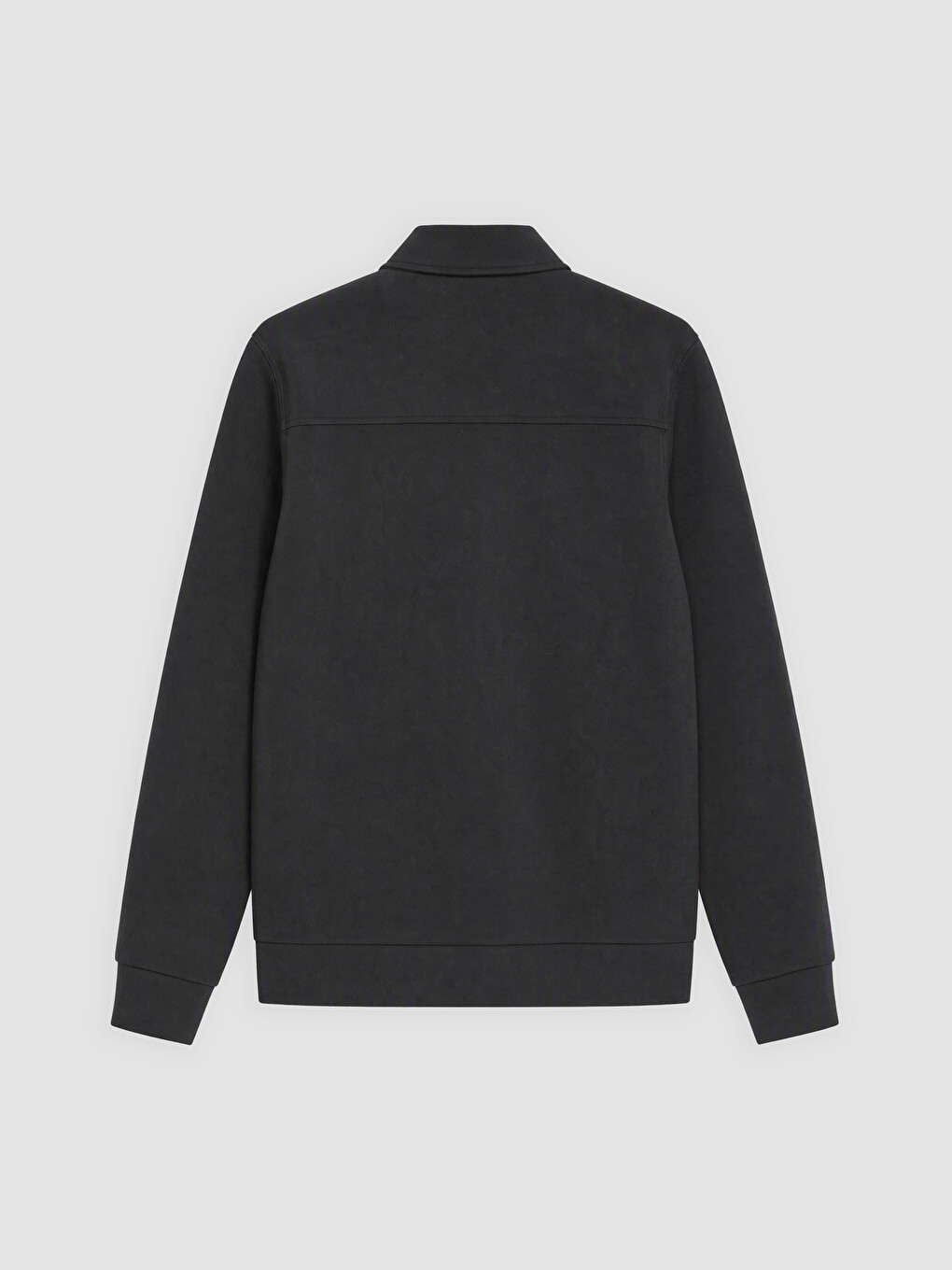 Sweat Zippé Vert Homme-1