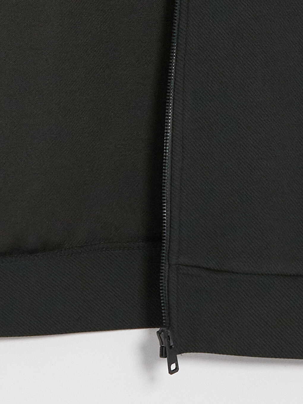 Sweat Zippé Vert Homme-3