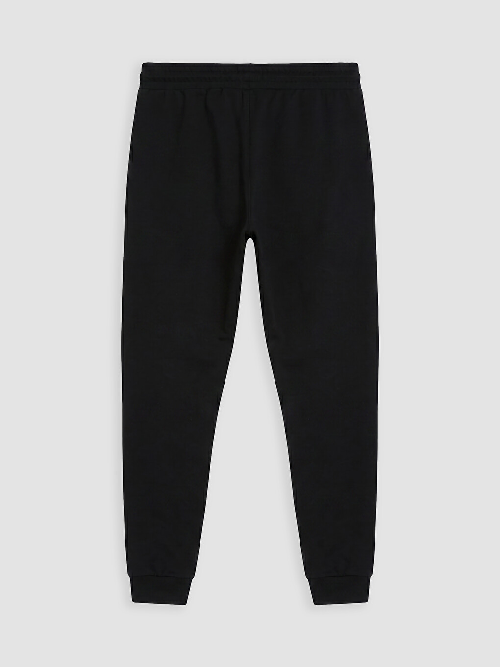 Siyah Regular Fit Erkek Jogger Eşofman Altı-1